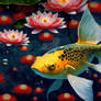 Golden Fish in a Pond (30)