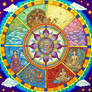 Colorful Dharma Wheel (14)