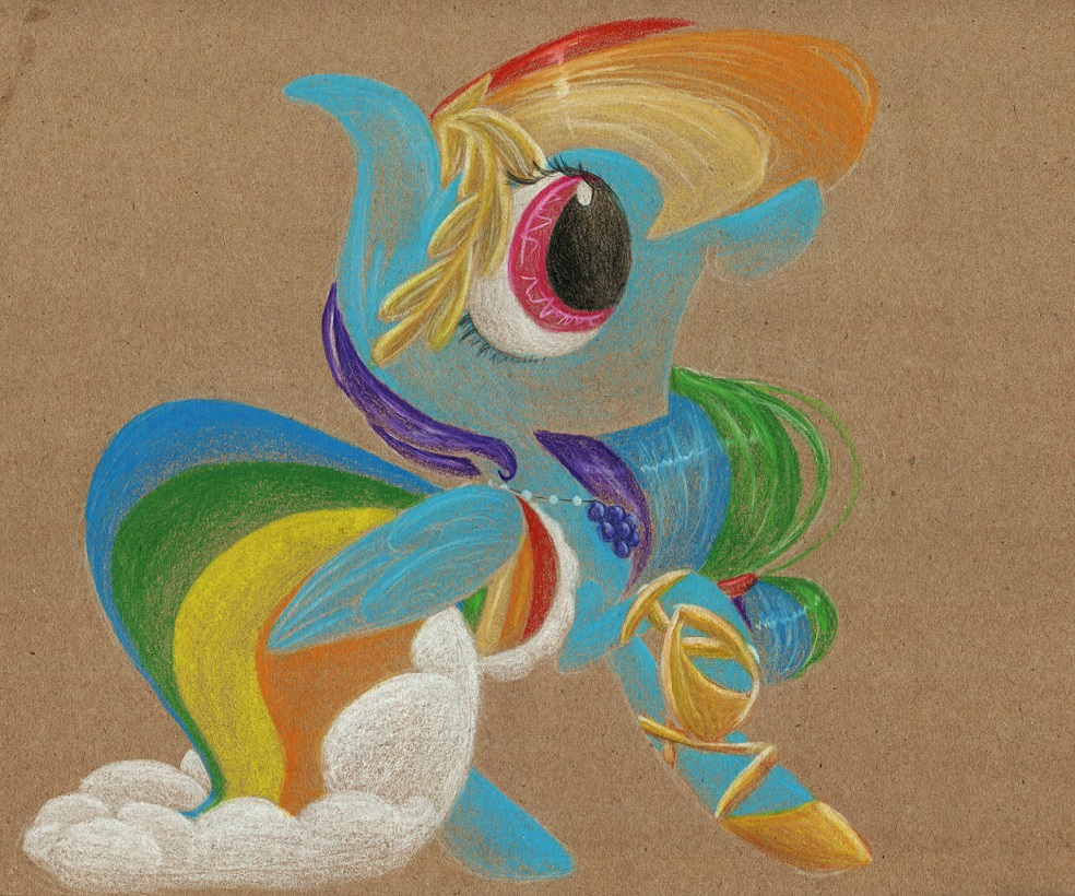 Favorite Pony Outfits: Rainbow Dash's Gala Gown