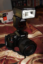 My new SB900 on my d90