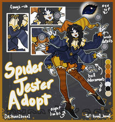 [CLOSED] Spider Jester Adopt!