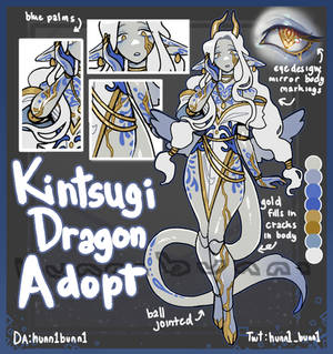 [CLOSED] Kintsugi Dragon Adopt!