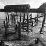 The disused West Wharf, Hull