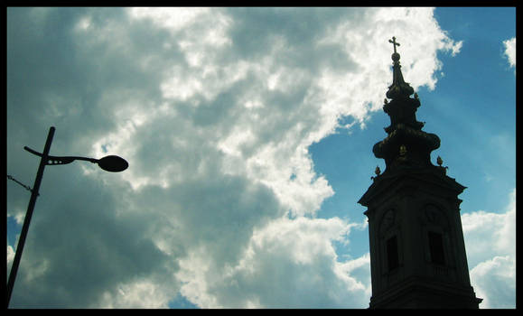 Church way up high