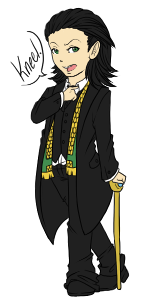 Doodled Chibi Loki