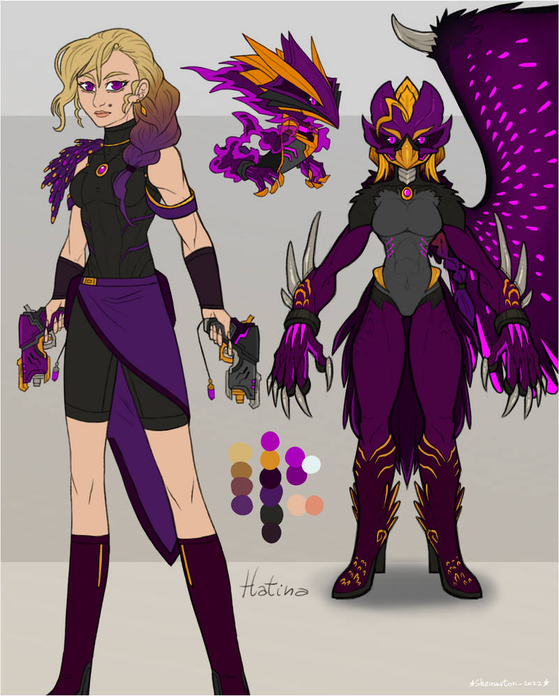 Hatina 2 Hatina and reference by sheinarton on DeviantArt