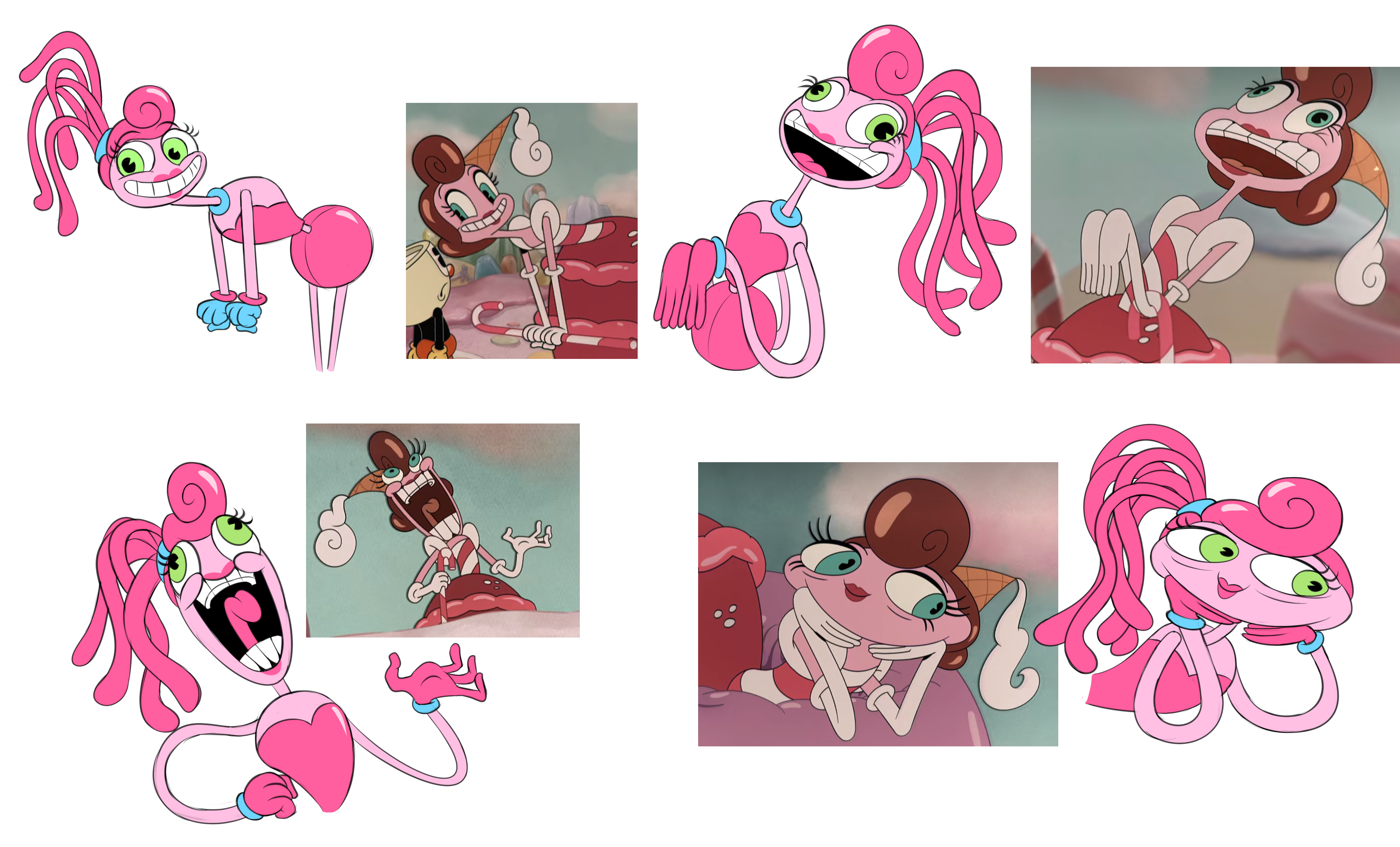 Mommy Long legs with Baroness von bon bon : r/PoppyPlaytime