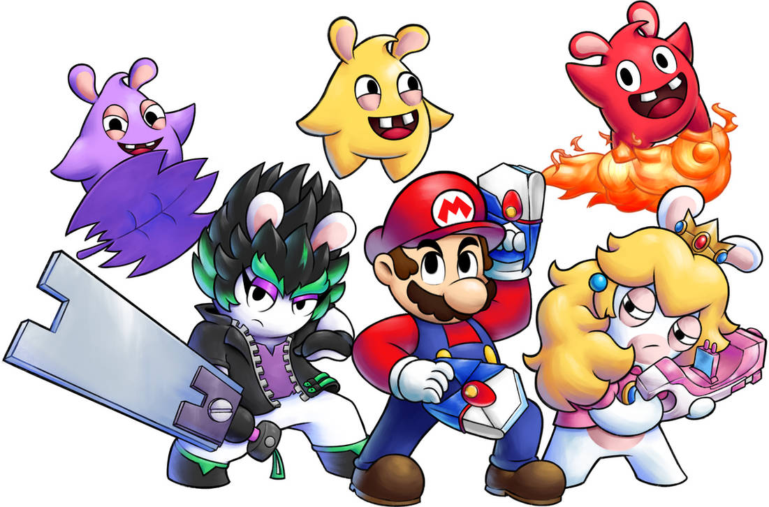 Mario plus Rabbids Sparks of Hope M L Art Style by SuperWiiBros08 on ...