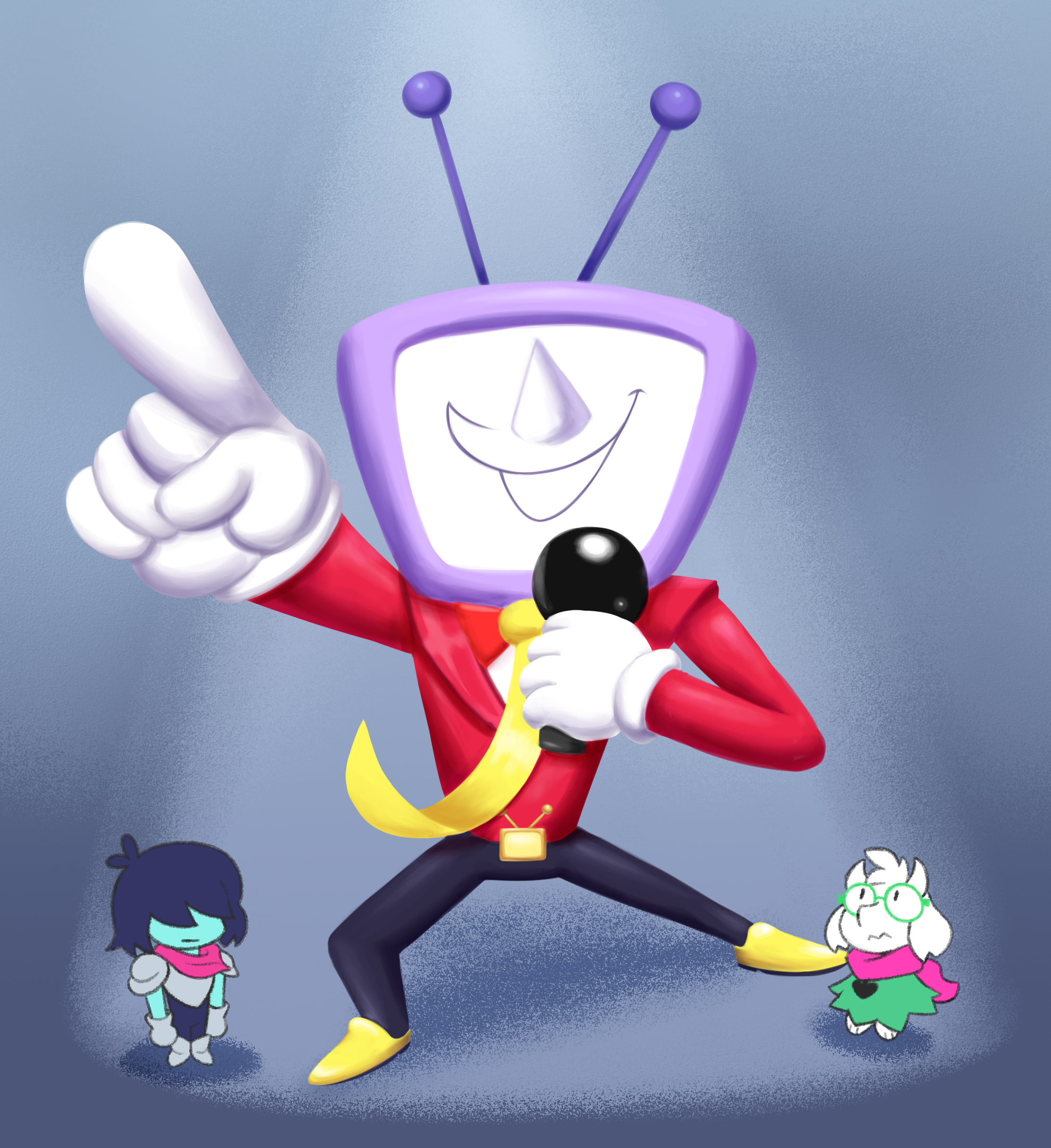 Tenna Knuckles Tenna (Deltarune) by SuperWiiBros08 on DeviantArt