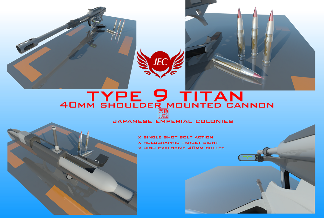 JEC Type 9 Titan 40mm by Gwentari