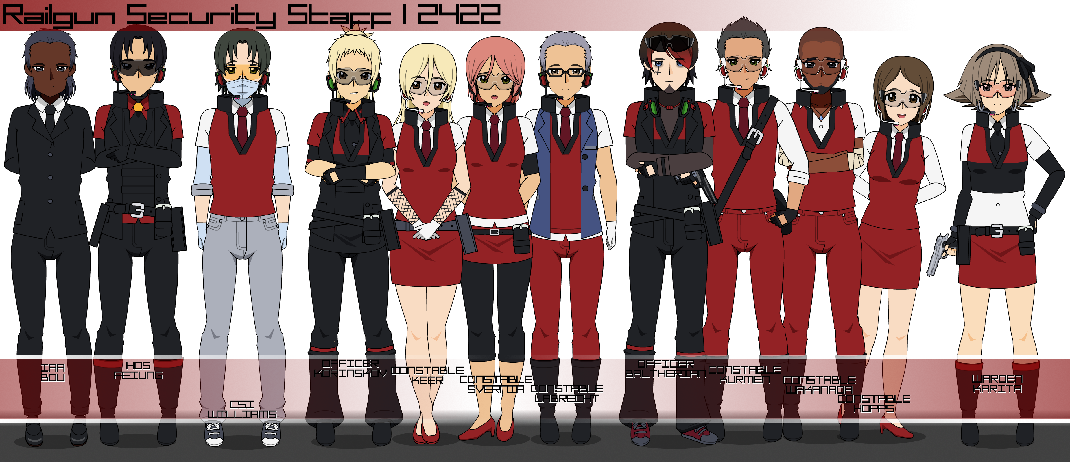 Railgun Security Staff