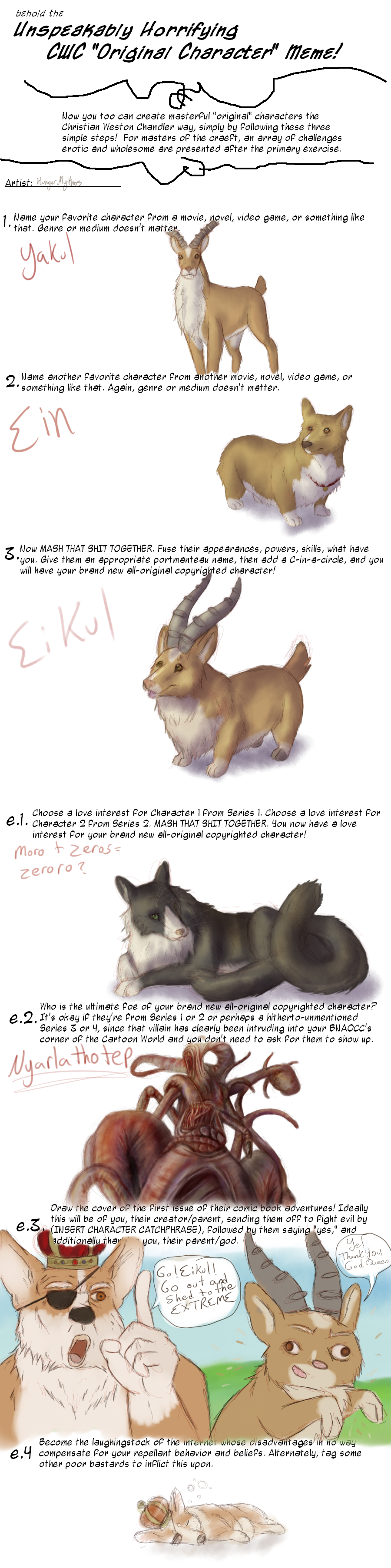 The CWC Character Meme by corgimancy on DeviantArt