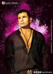 Amr Diab | Digital Painting