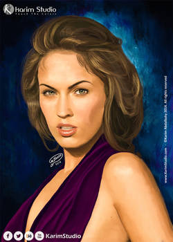 Megan Fox | Digital Painting