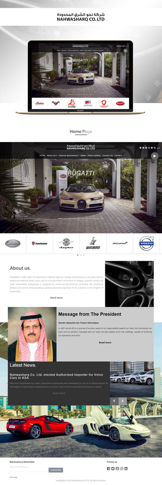 NAHWASHARQ | UI/UX Design by KarimStudio