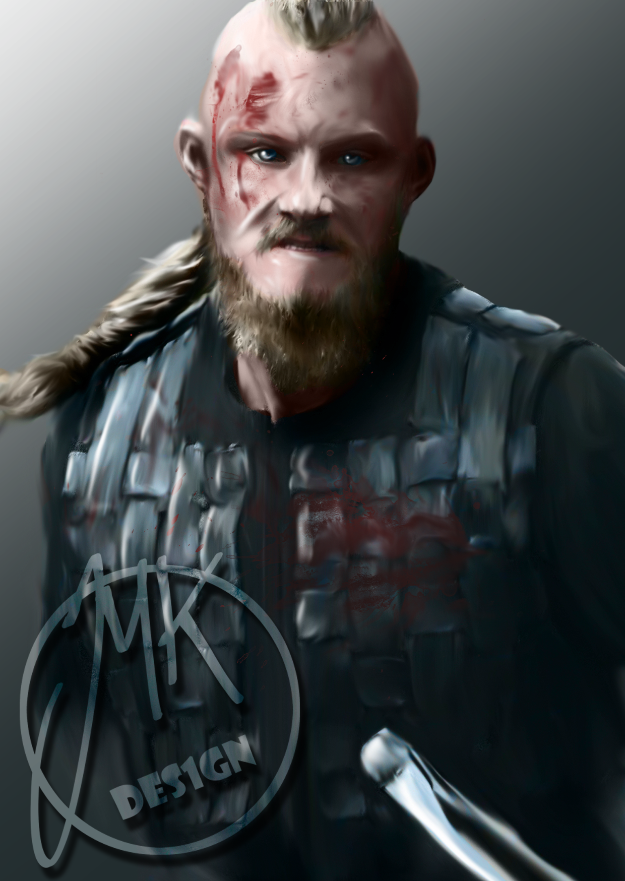 Bjorn Ironside by master-of-dizazter on DeviantArt