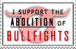 Bullfighting aboliton Stamp by whenSmyledoesnttalk