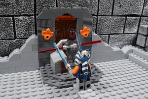 Lego Star Wars clone wars - Ashoka vs Darth Maul