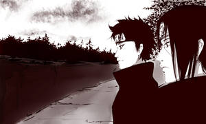 Itachi and Shisui-Meeting river-2-