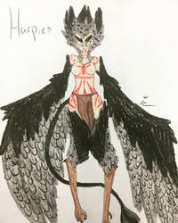 The Greek Mythology Monster Harpies