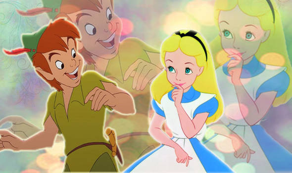 Peter Pan and Alice Crossover
