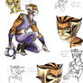 Thundercats 2011 - Tygra Sketches