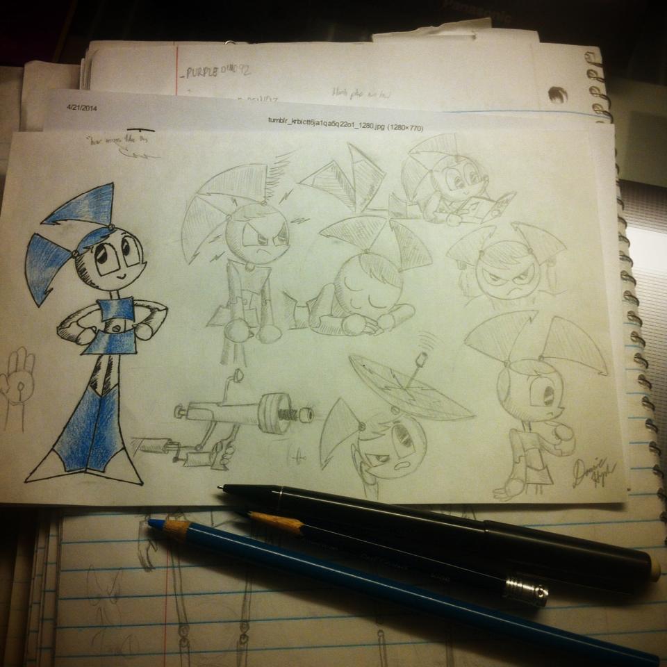 XJ-9 Sketches