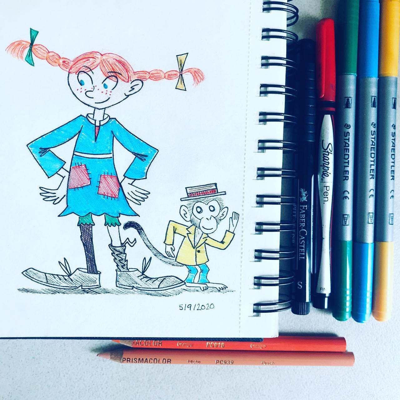 #PippiDrawAlong by coolerkinghilts on DeviantArt