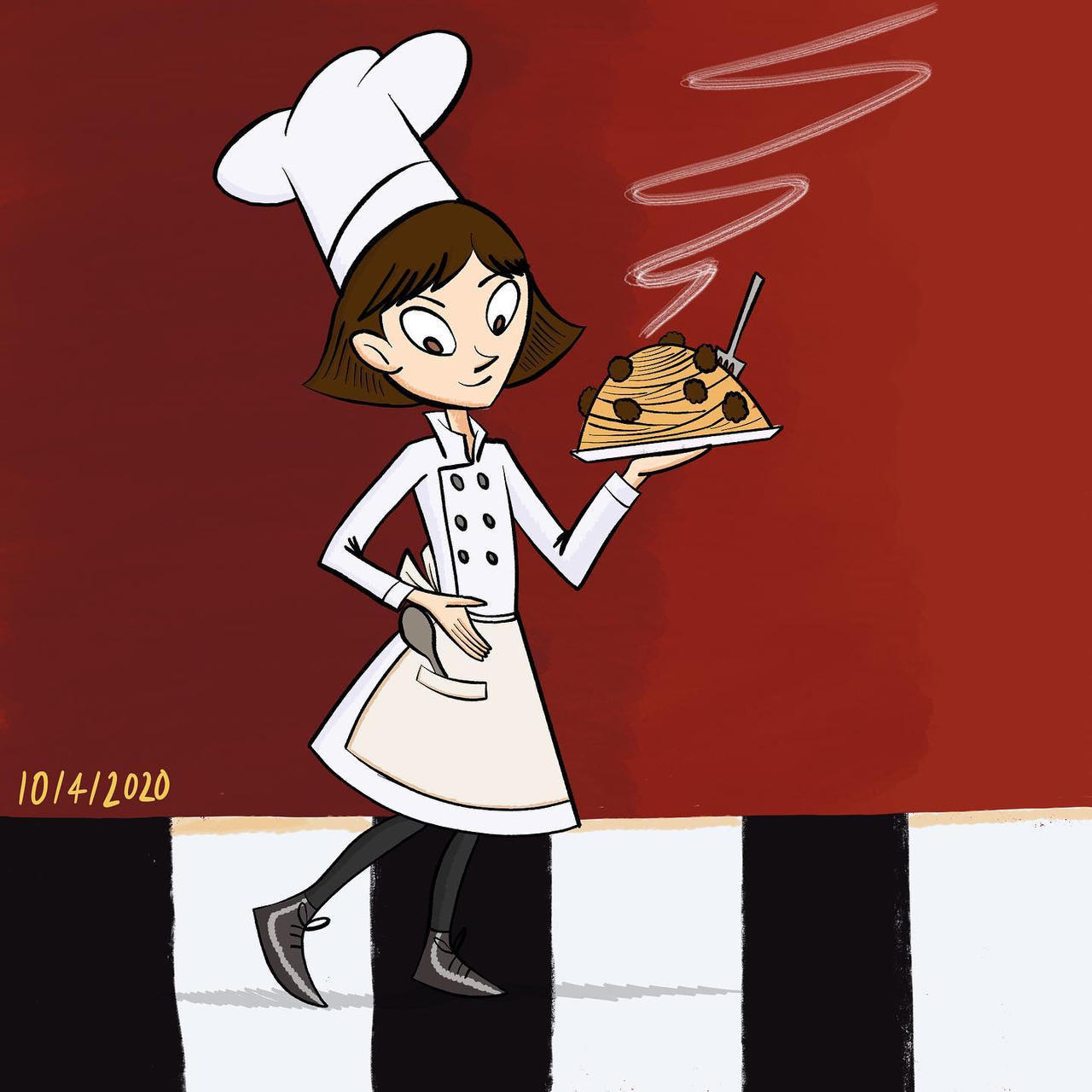 Conceptober Day 4 - Chef by coolerkinghilts on DeviantArt