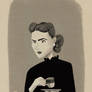 Ingrid Bergman in Notorious (Redraw)