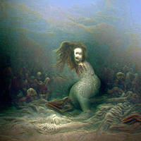 Old creepy Mermaid