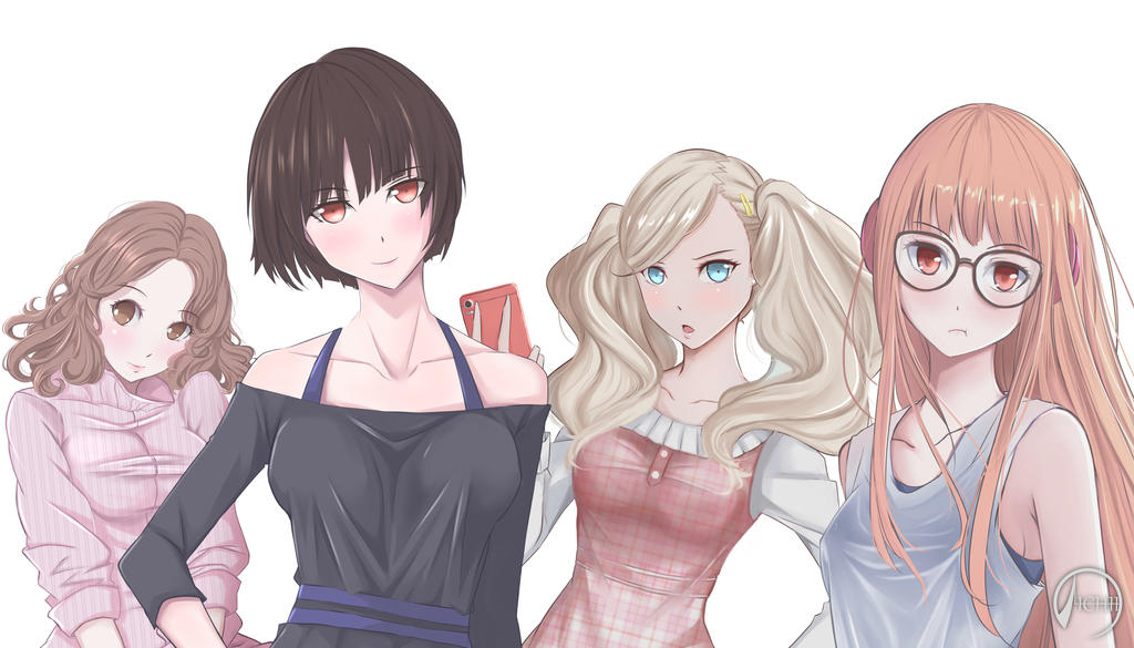 Persona 5 all girls