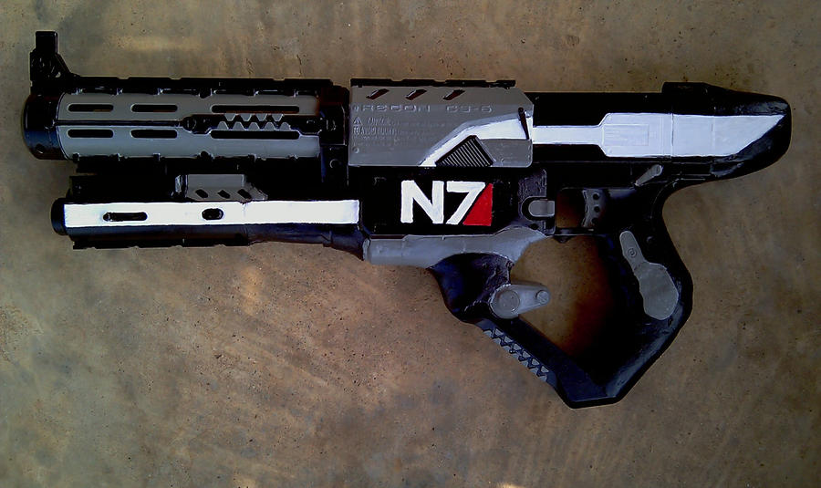 Commander Shepard Cosplay Gun by RebelATS on DeviantArt