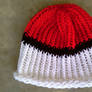 Pokeball Crochet Beanie