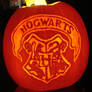 Harry Potter Hogwarts Crest Pumpkin