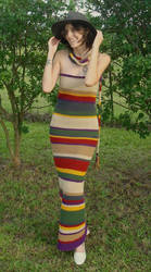 4th Doctor's Scarf Dress