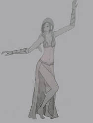 Li mei as a belly dancer (poll in description) by Yoshi-kage-kira