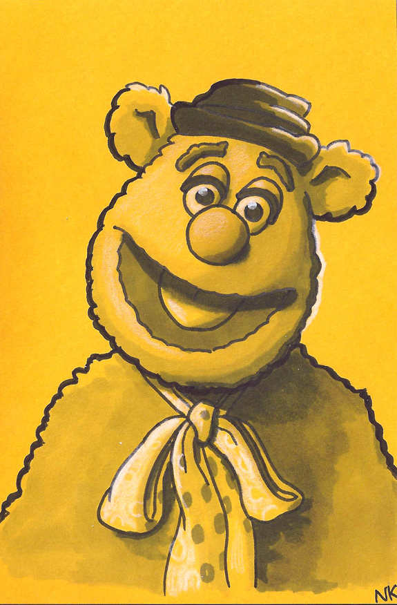 Warm Up Sketch: Fozzie Bear