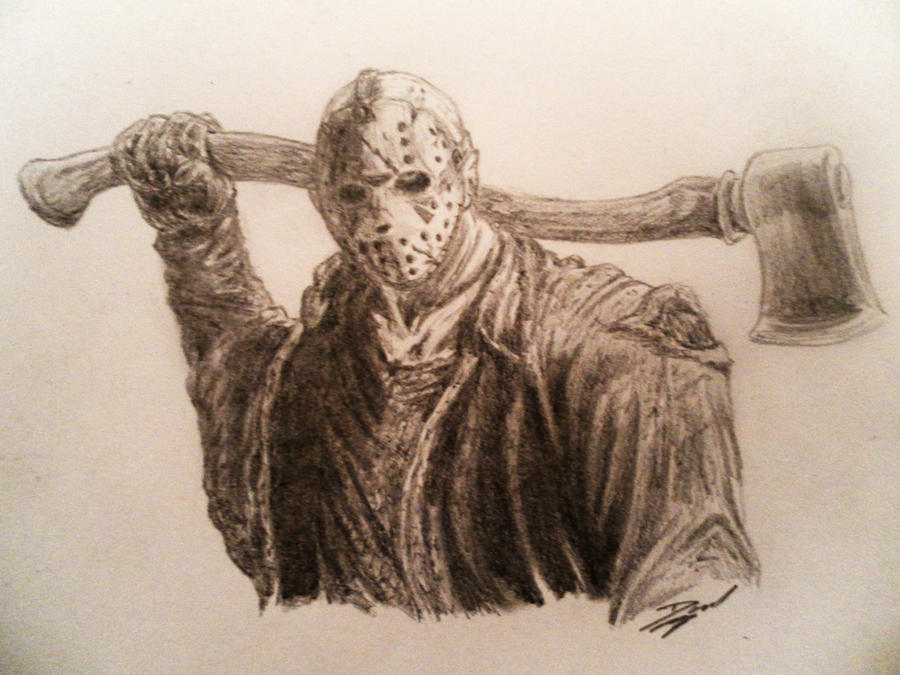 Jason Fan Drawing Jason by RancidNirvana on DeviantArt