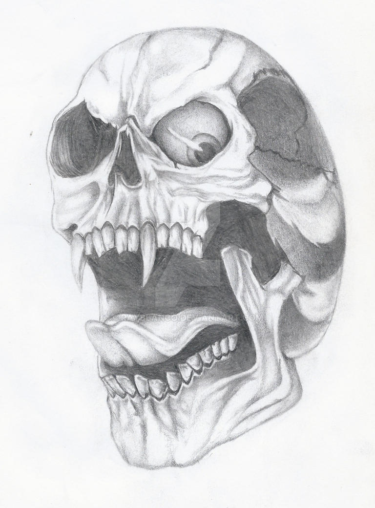Drawing Cool Tattoo Drawing Cool Skull - Goimages Lab