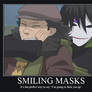 Smiling masks