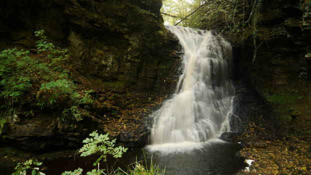 Hareshaw Linn Waterfall.