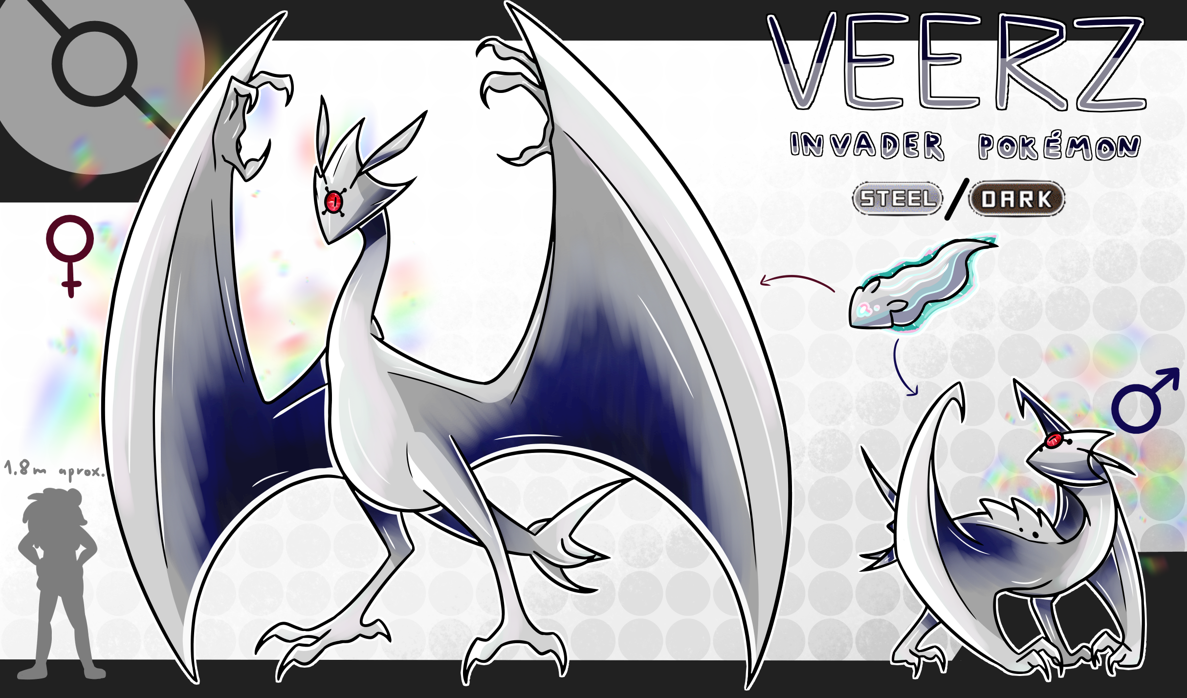 Fakemon - Veerz by AneesaCampos on DeviantArt