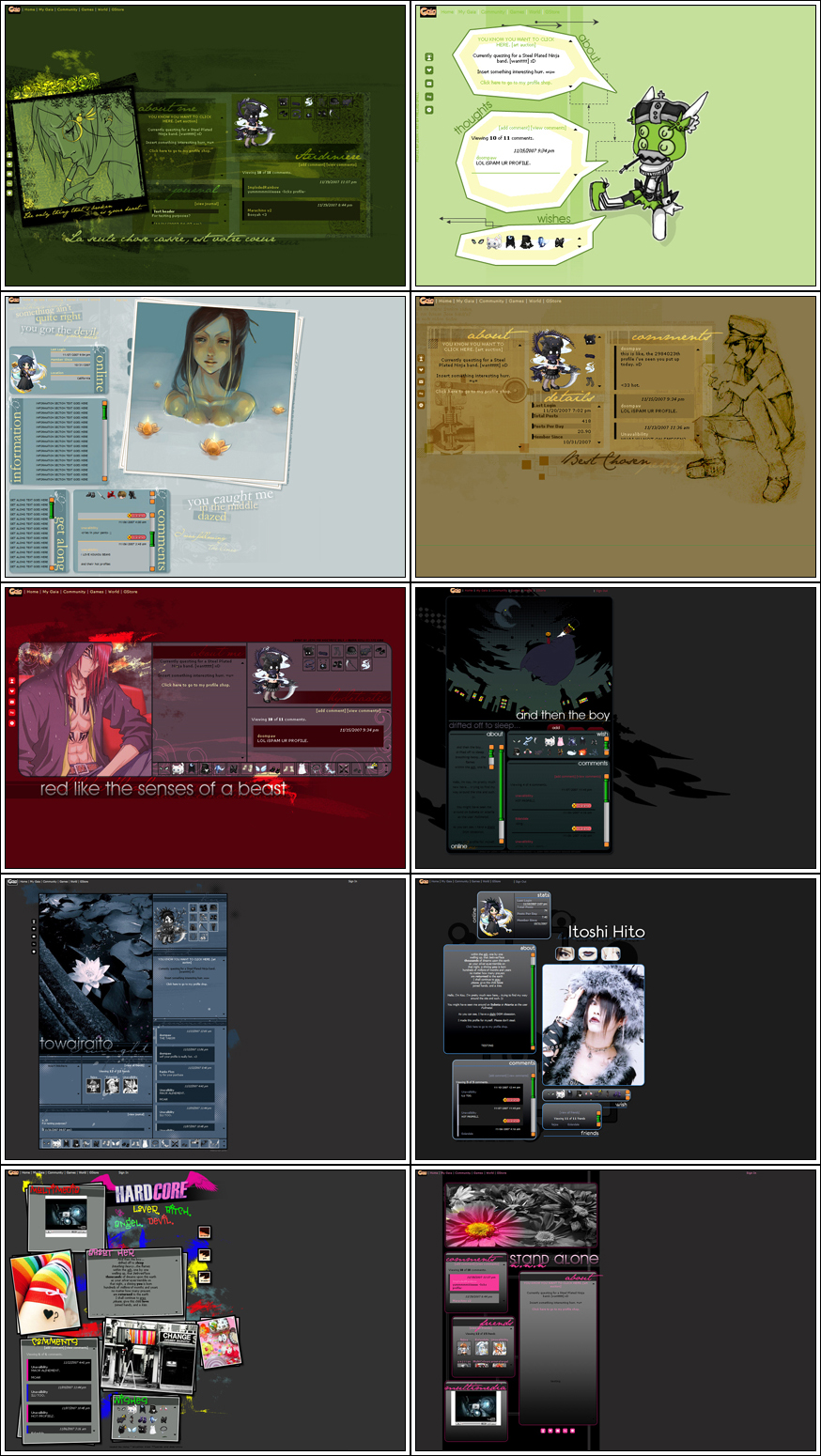 Gaia Profiles No. 1 by Jienyi on DeviantArt