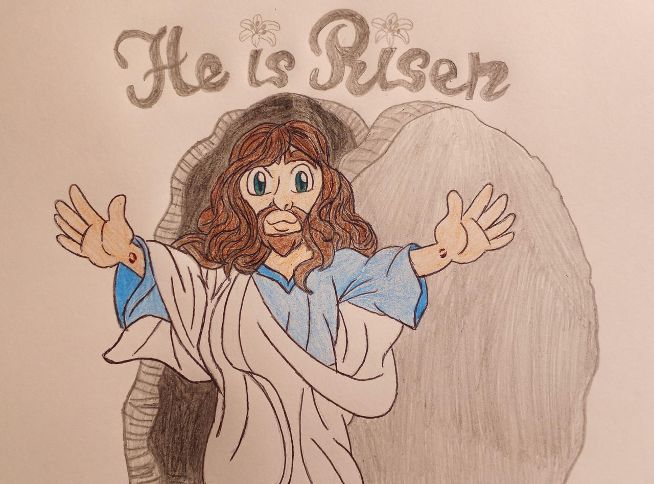 Deviantart Risen He Is Risen! (Happy Resurrection Day 2023) by Gtrombetta on DeviantArt