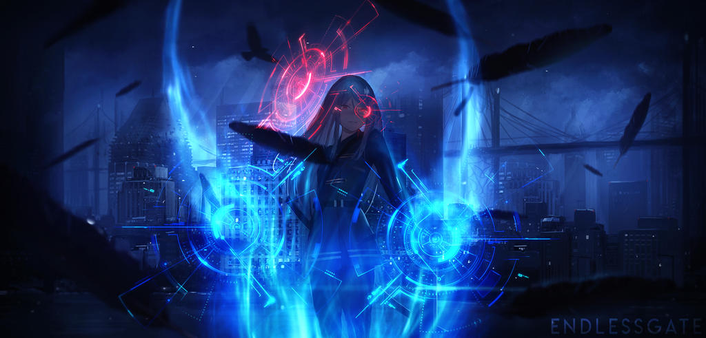 Blue Night by ENDLESSGATE on DeviantArt