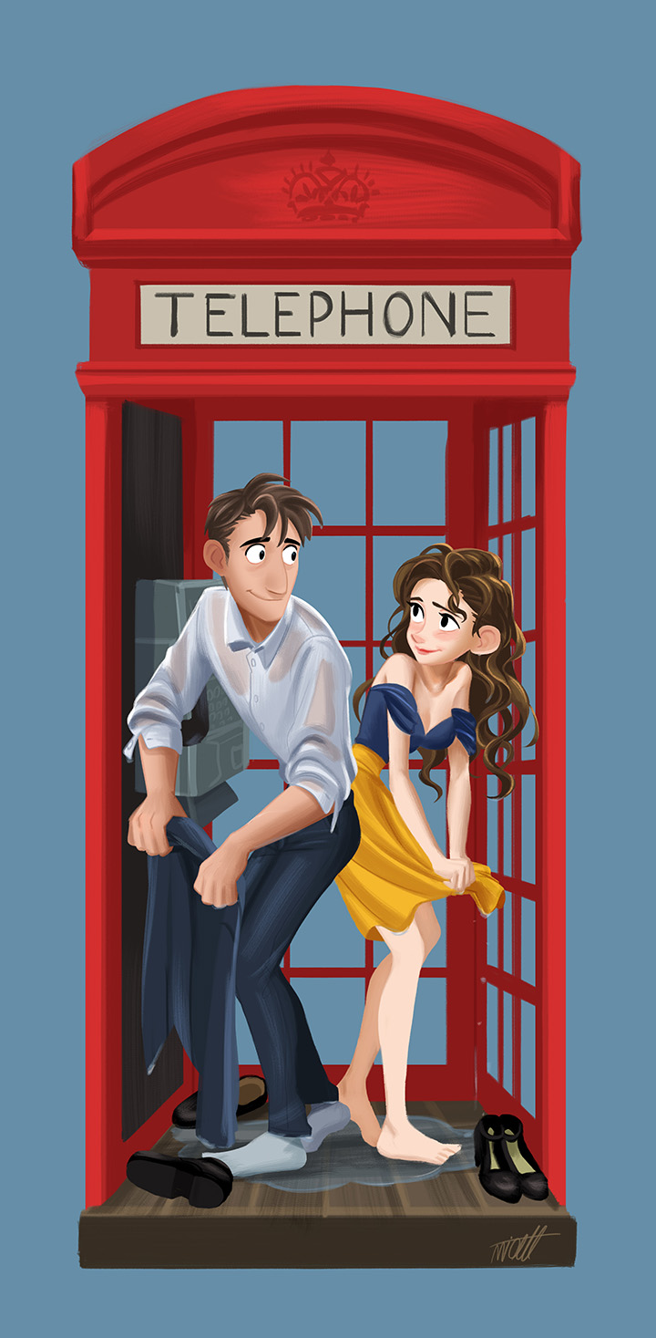 Telephone box