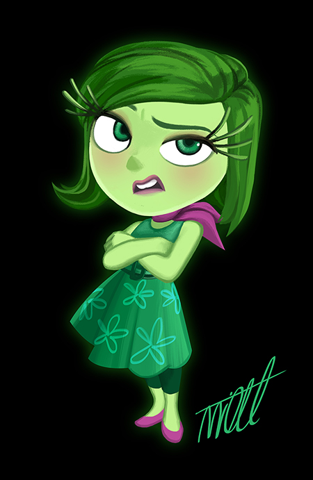 Disgust Inflation Deviantart inside out disgust by miacat7 on DeviantArt