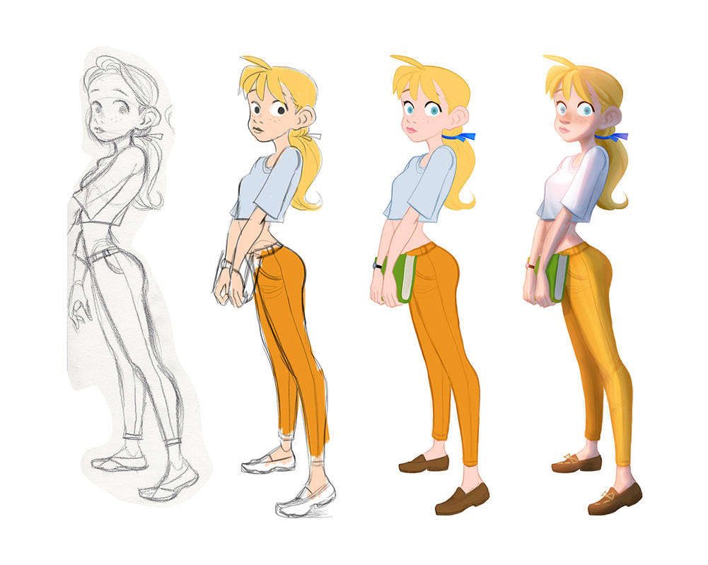 Workflow by miacat7 on DeviantArt