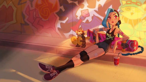 League of legend Jinx